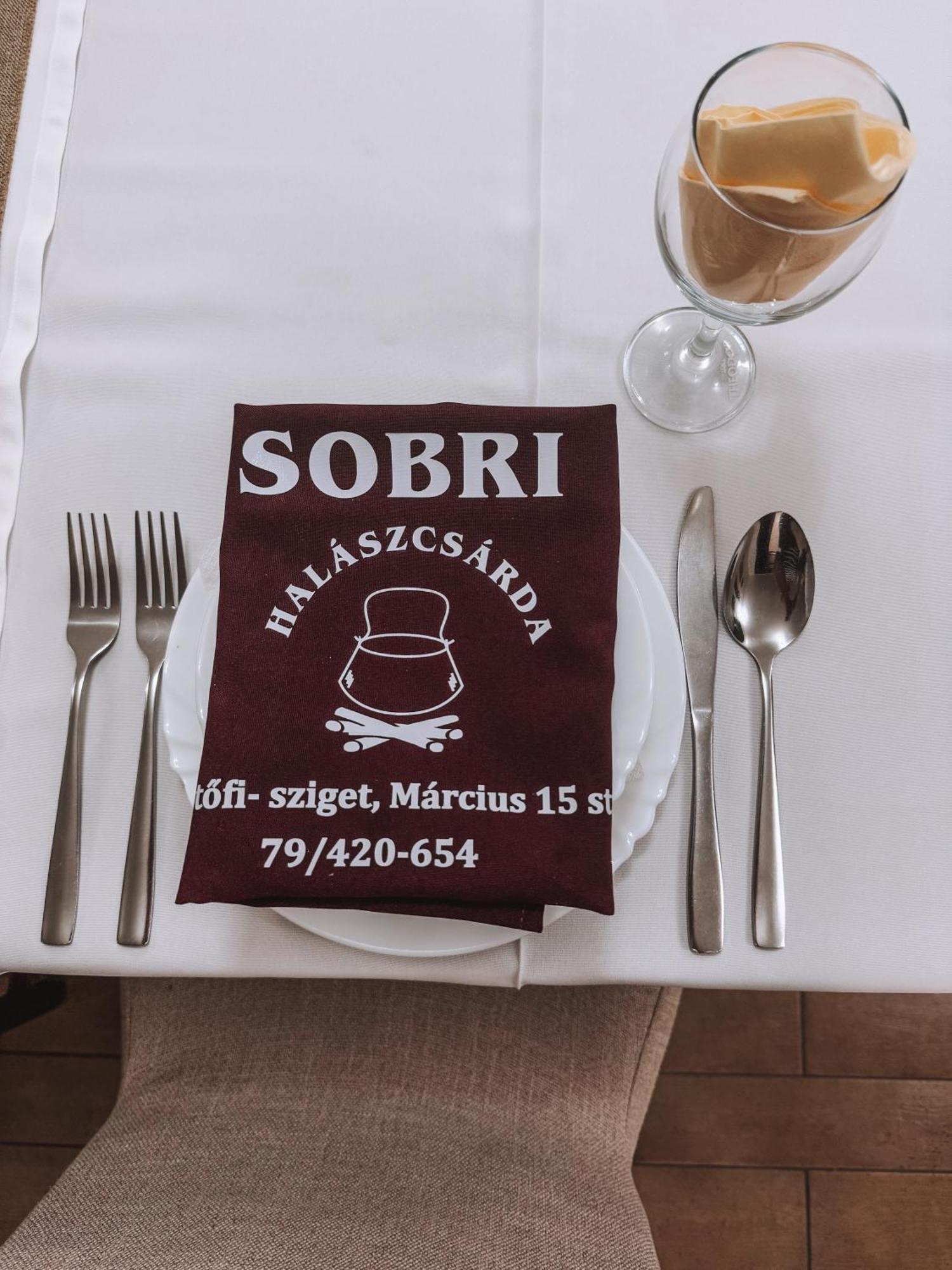 Sobri Halaszcsarda Es Panzio Baja Exteriér fotografie